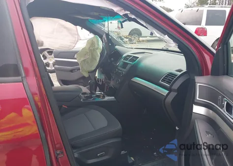 2016 Ford Explorer Xlt z USA, uszkodzony, nr VIN 1FM5K7D8XGGB49604